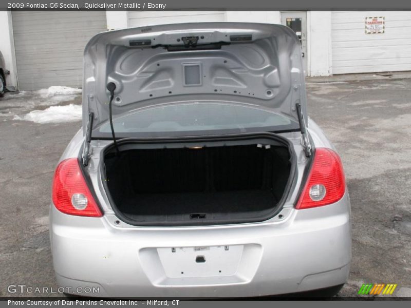 Quicksilver Metallic / Ebony 2009 Pontiac G6 Sedan