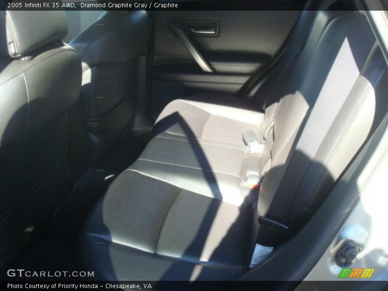 Diamond Graphite Gray / Graphite 2005 Infiniti FX 35 AWD