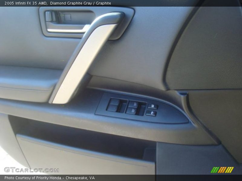 Diamond Graphite Gray / Graphite 2005 Infiniti FX 35 AWD