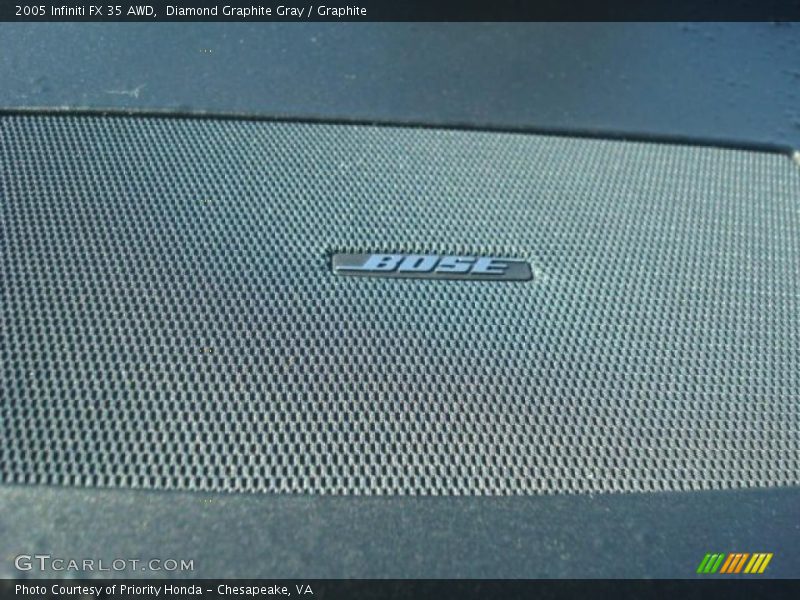 Diamond Graphite Gray / Graphite 2005 Infiniti FX 35 AWD