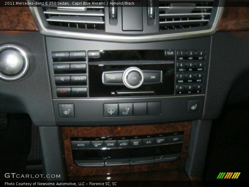 Capri Blue Metallic / Almond/Black 2011 Mercedes-Benz E 350 Sedan
