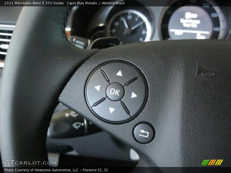 Capri Blue Metallic / Almond/Black 2011 Mercedes-Benz E 350 Sedan
