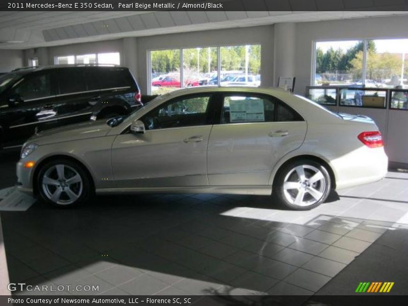 Pearl Beige Metallic / Almond/Black 2011 Mercedes-Benz E 350 Sedan