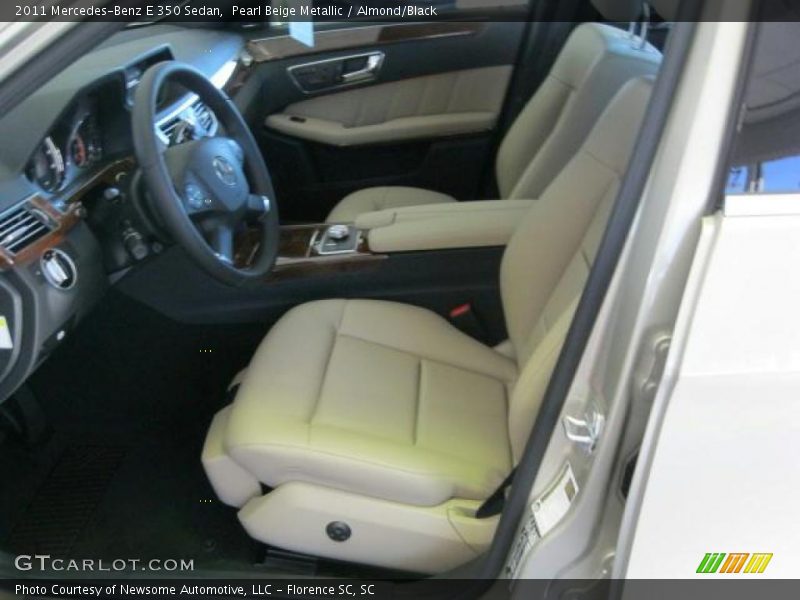 Pearl Beige Metallic / Almond/Black 2011 Mercedes-Benz E 350 Sedan