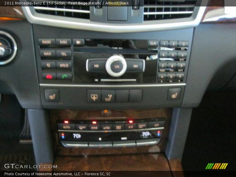 Pearl Beige Metallic / Almond/Black 2011 Mercedes-Benz E 350 Sedan