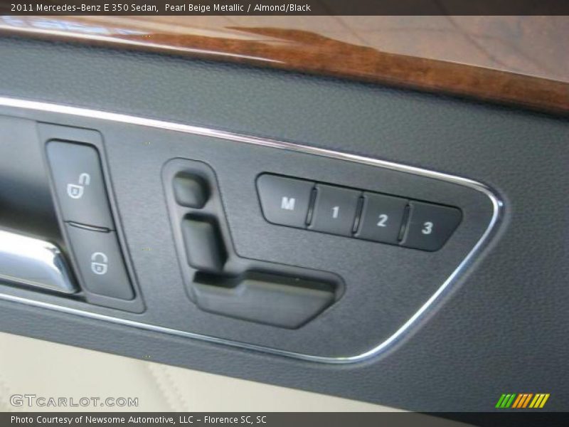Pearl Beige Metallic / Almond/Black 2011 Mercedes-Benz E 350 Sedan