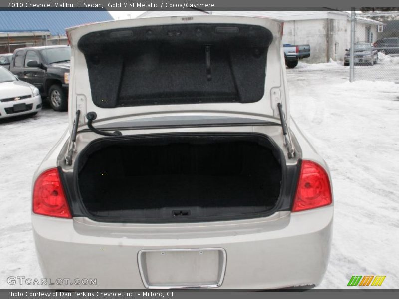 Gold Mist Metallic / Cocoa/Cashmere 2010 Chevrolet Malibu LT Sedan