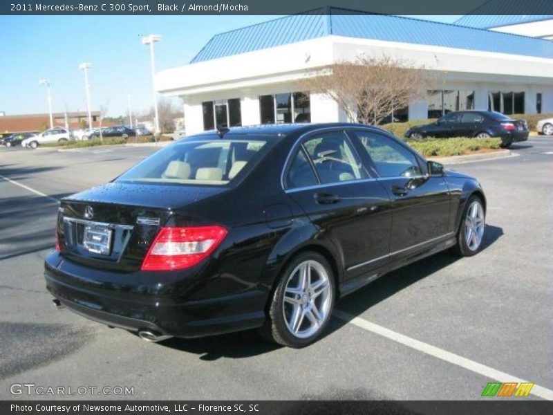 Black / Almond/Mocha 2011 Mercedes-Benz C 300 Sport