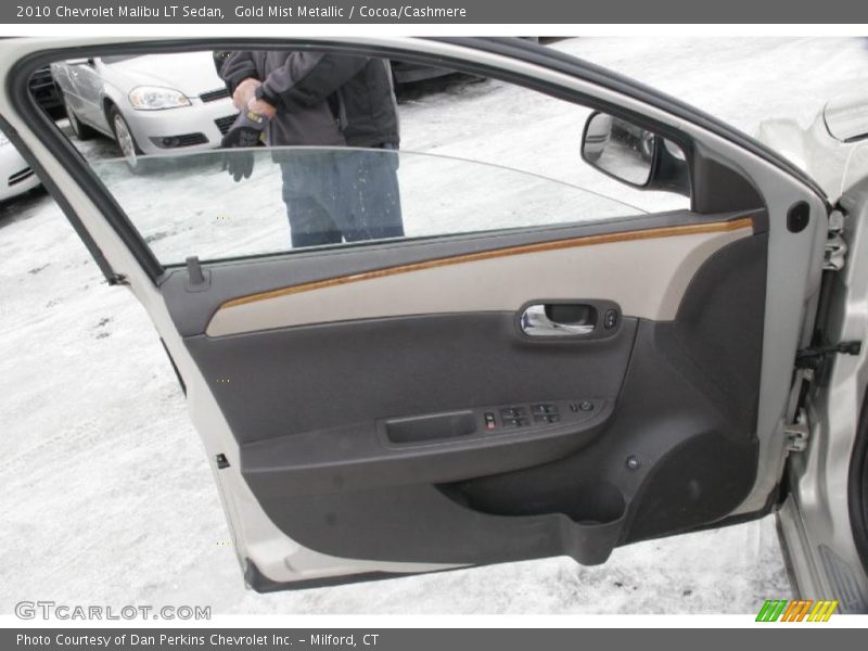 Gold Mist Metallic / Cocoa/Cashmere 2010 Chevrolet Malibu LT Sedan