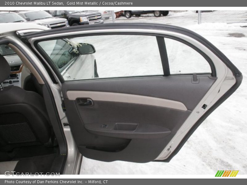 Gold Mist Metallic / Cocoa/Cashmere 2010 Chevrolet Malibu LT Sedan
