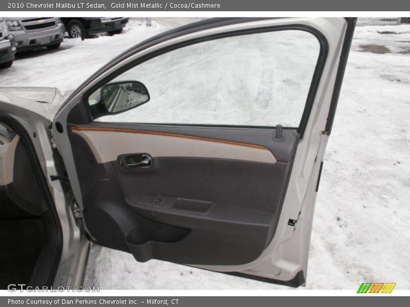 Gold Mist Metallic / Cocoa/Cashmere 2010 Chevrolet Malibu LT Sedan