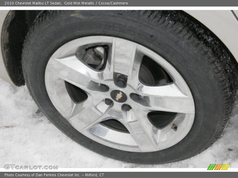 Gold Mist Metallic / Cocoa/Cashmere 2010 Chevrolet Malibu LT Sedan