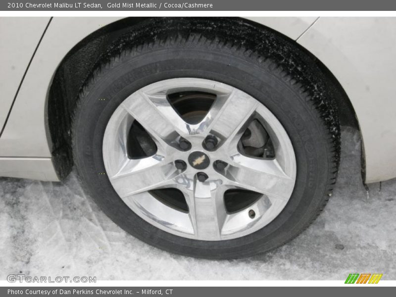 Gold Mist Metallic / Cocoa/Cashmere 2010 Chevrolet Malibu LT Sedan