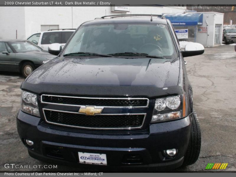 Dark Blue Metallic / Ebony 2009 Chevrolet Suburban LT 4x4