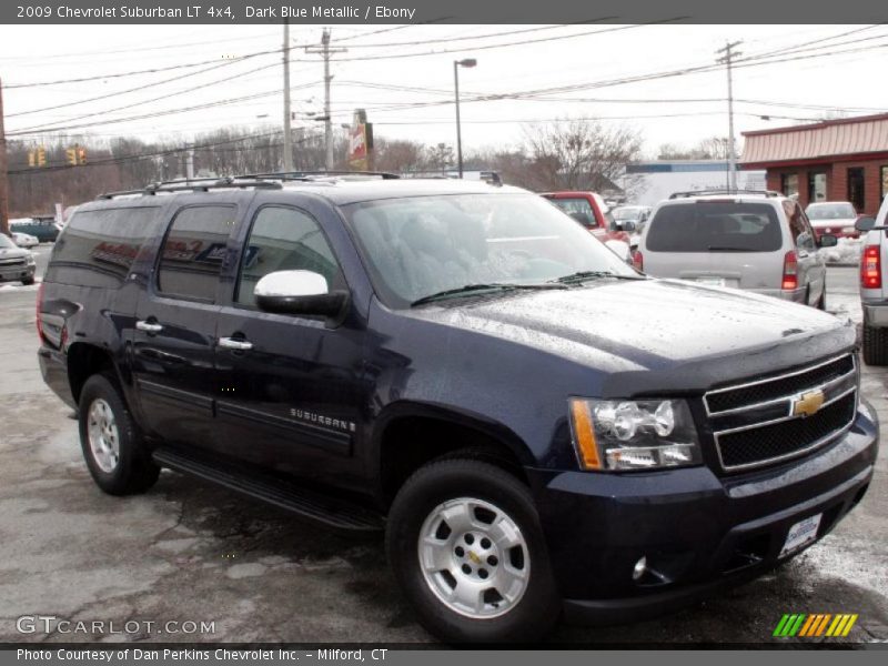 Dark Blue Metallic / Ebony 2009 Chevrolet Suburban LT 4x4