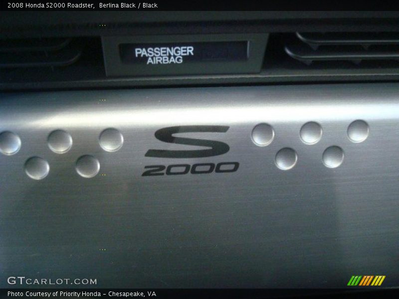 Berlina Black / Black 2008 Honda S2000 Roadster