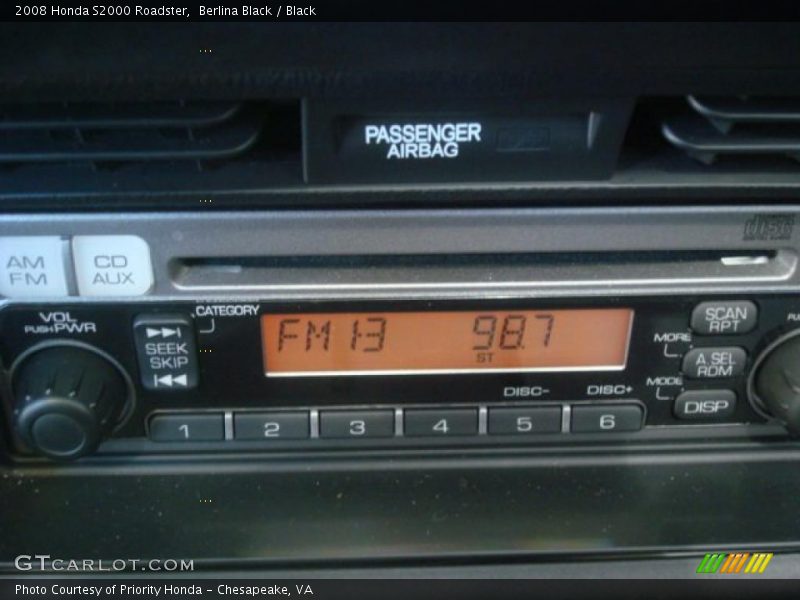 Berlina Black / Black 2008 Honda S2000 Roadster