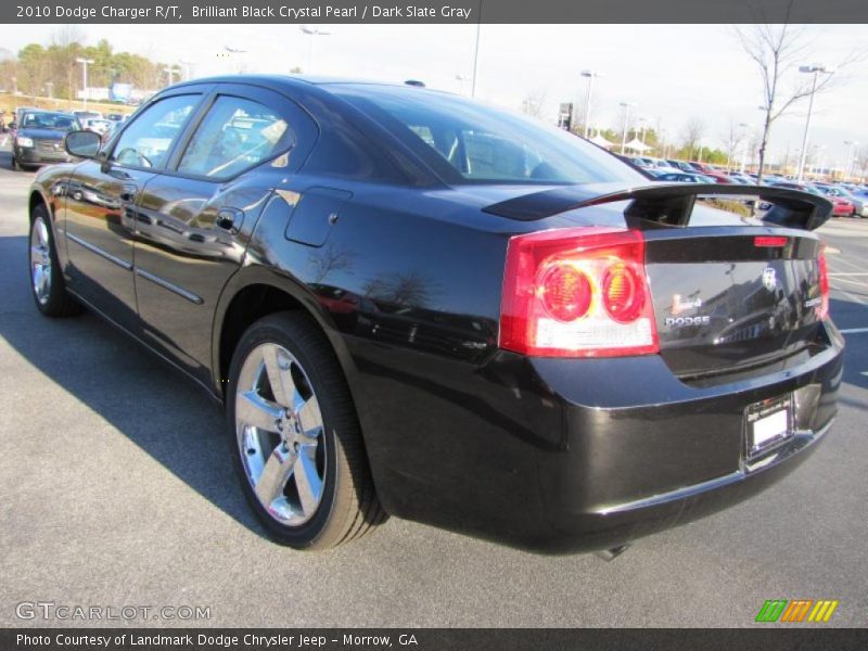 Brilliant Black Crystal Pearl / Dark Slate Gray 2010 Dodge Charger R/T