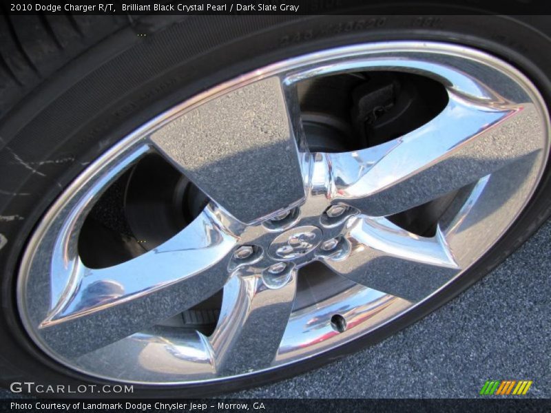 Brilliant Black Crystal Pearl / Dark Slate Gray 2010 Dodge Charger R/T