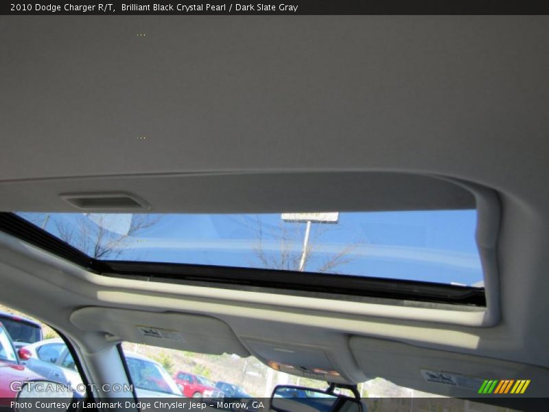 Brilliant Black Crystal Pearl / Dark Slate Gray 2010 Dodge Charger R/T