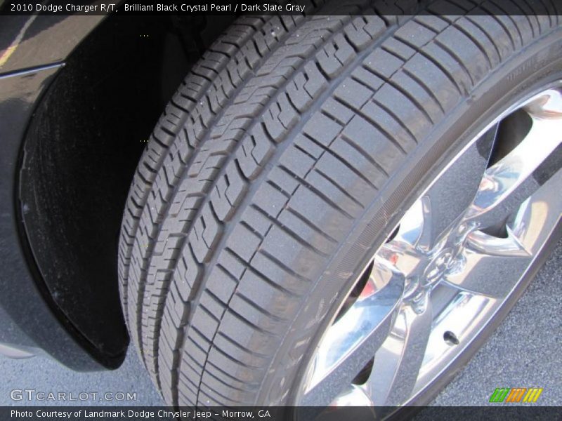 Brilliant Black Crystal Pearl / Dark Slate Gray 2010 Dodge Charger R/T