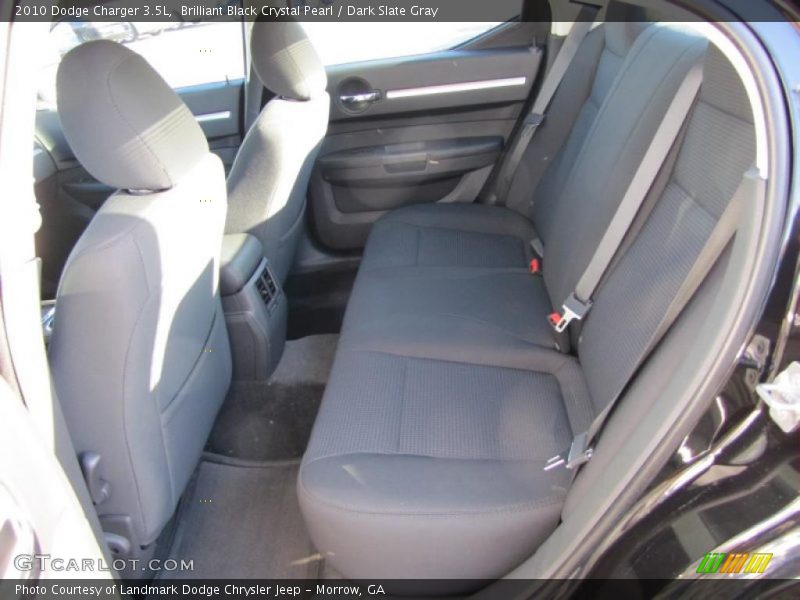 Brilliant Black Crystal Pearl / Dark Slate Gray 2010 Dodge Charger 3.5L