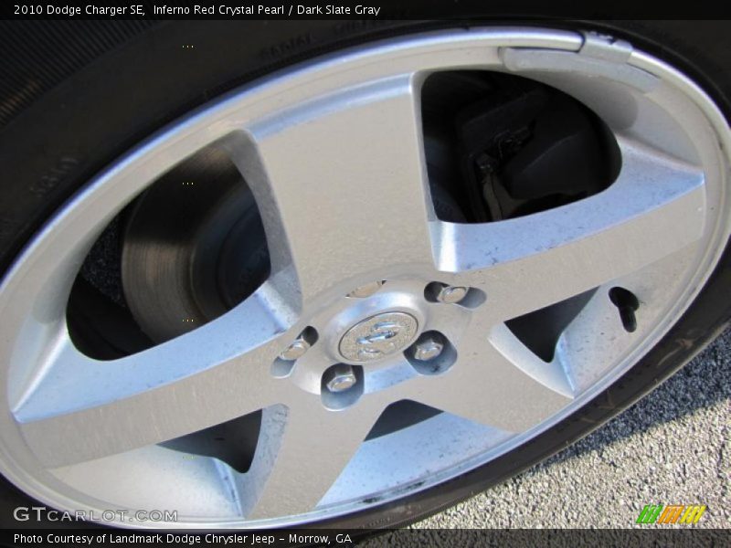 Inferno Red Crystal Pearl / Dark Slate Gray 2010 Dodge Charger SE