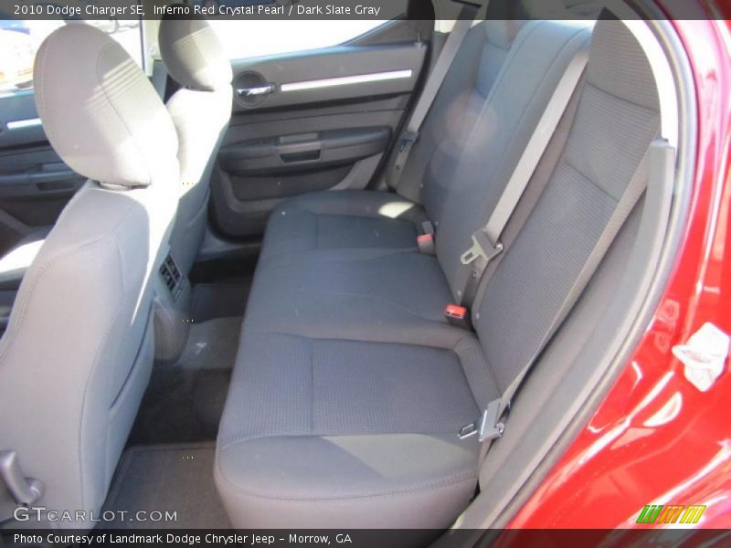 Inferno Red Crystal Pearl / Dark Slate Gray 2010 Dodge Charger SE