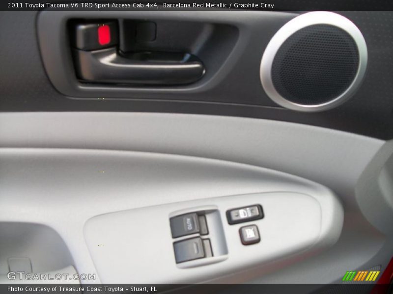 Barcelona Red Metallic / Graphite Gray 2011 Toyota Tacoma V6 TRD Sport Access Cab 4x4