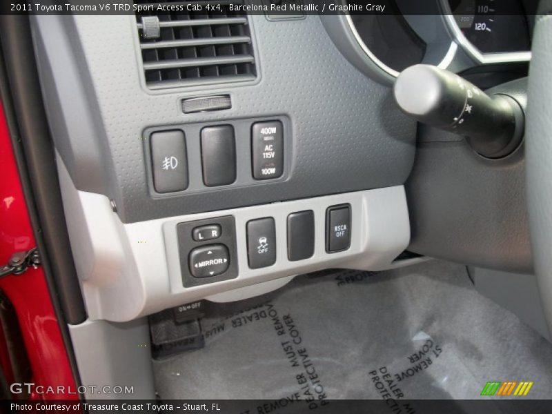 Barcelona Red Metallic / Graphite Gray 2011 Toyota Tacoma V6 TRD Sport Access Cab 4x4