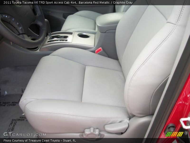 Barcelona Red Metallic / Graphite Gray 2011 Toyota Tacoma V6 TRD Sport Access Cab 4x4