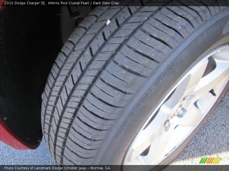 Inferno Red Crystal Pearl / Dark Slate Gray 2010 Dodge Charger SE
