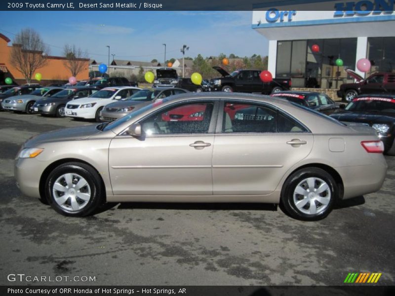 Desert Sand Metallic / Bisque 2009 Toyota Camry LE