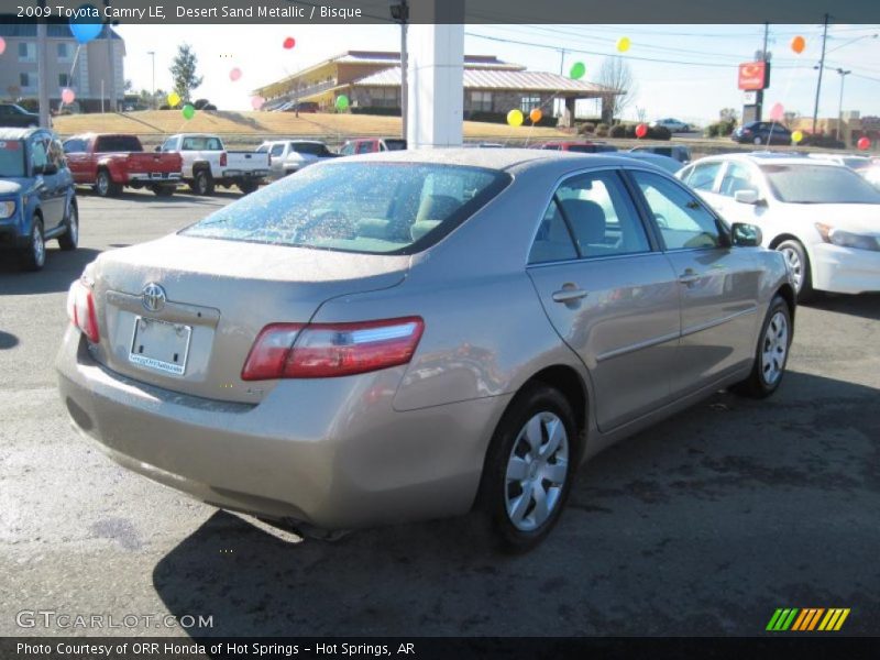 Desert Sand Metallic / Bisque 2009 Toyota Camry LE