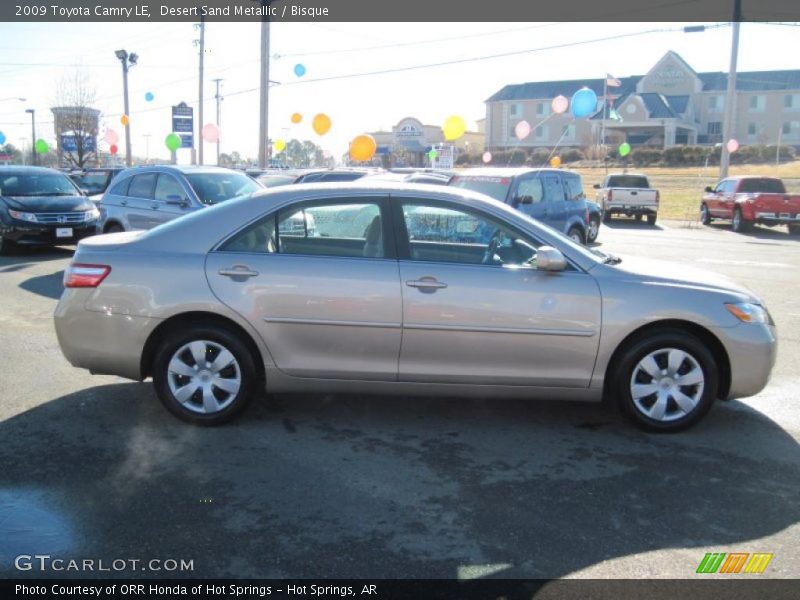 Desert Sand Metallic / Bisque 2009 Toyota Camry LE