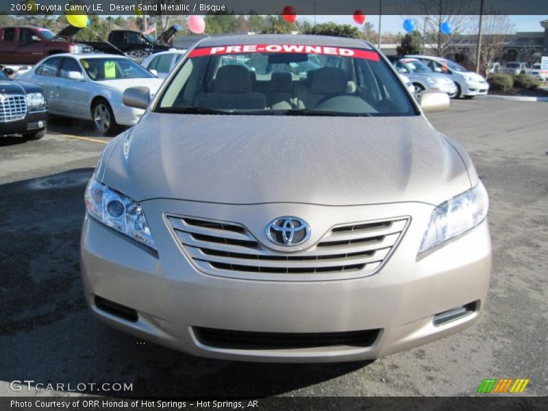Desert Sand Metallic / Bisque 2009 Toyota Camry LE