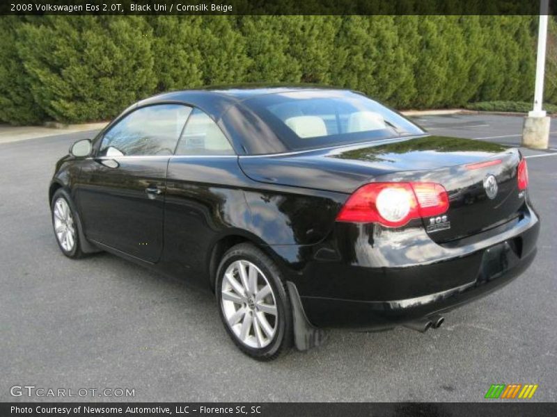Black Uni / Cornsilk Beige 2008 Volkswagen Eos 2.0T