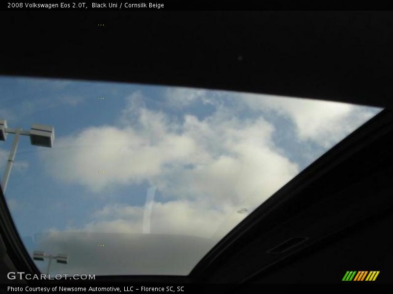 Black Uni / Cornsilk Beige 2008 Volkswagen Eos 2.0T