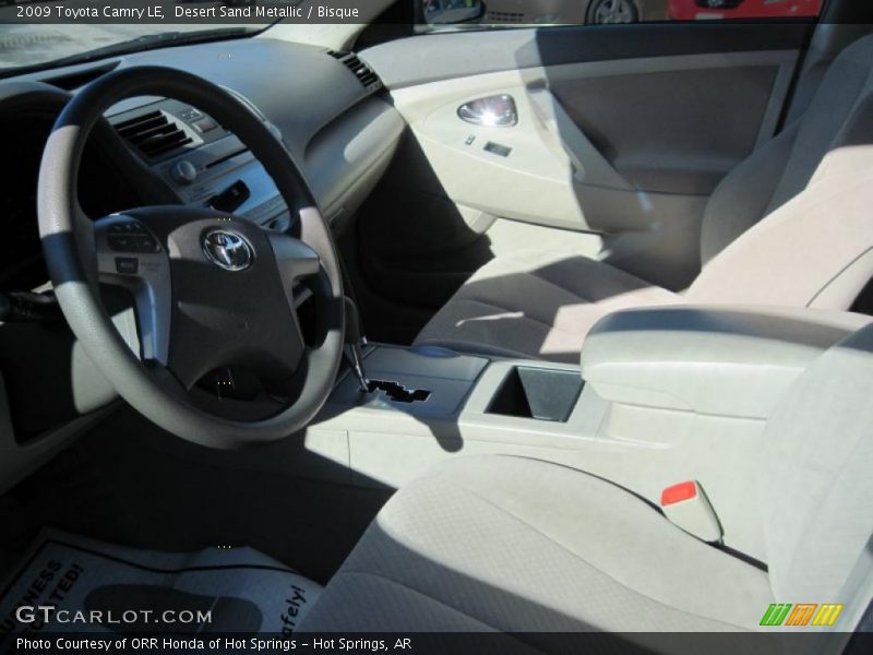 Desert Sand Metallic / Bisque 2009 Toyota Camry LE