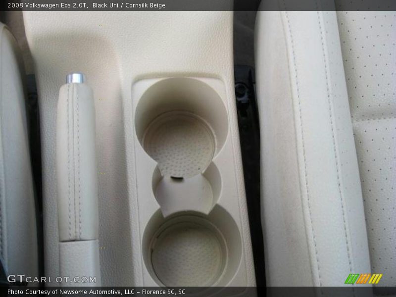 Black Uni / Cornsilk Beige 2008 Volkswagen Eos 2.0T