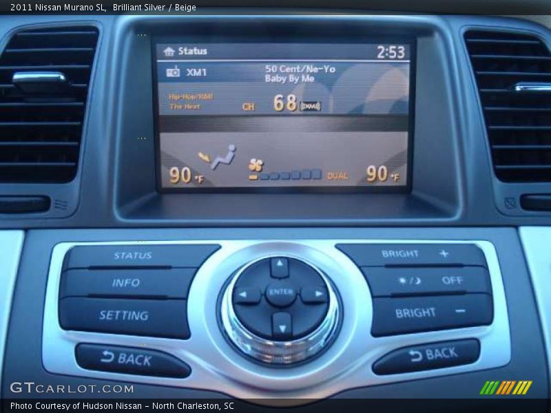 Brilliant Silver / Beige 2011 Nissan Murano SL