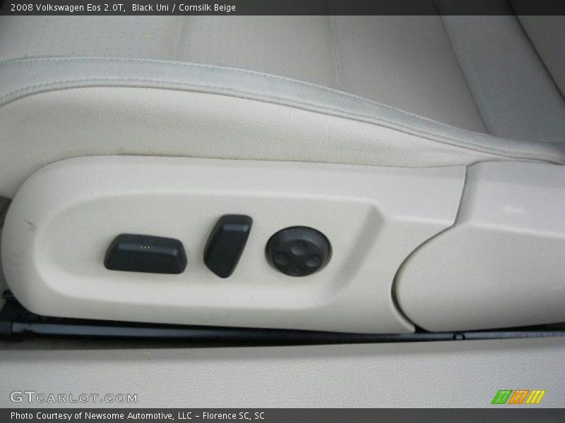 Black Uni / Cornsilk Beige 2008 Volkswagen Eos 2.0T