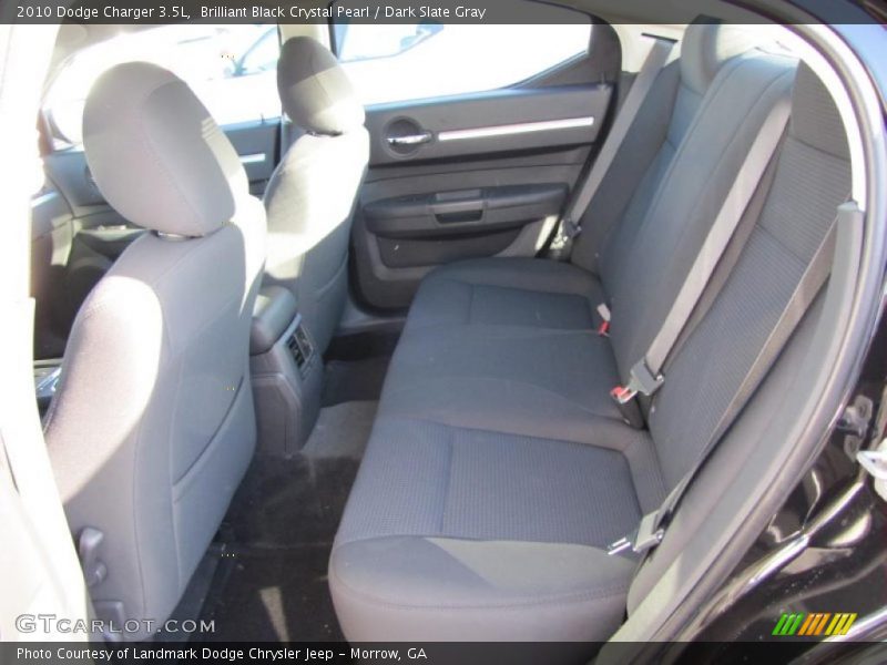 Brilliant Black Crystal Pearl / Dark Slate Gray 2010 Dodge Charger 3.5L