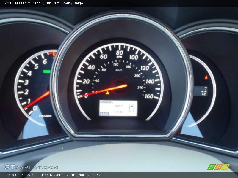 Brilliant Silver / Beige 2011 Nissan Murano S