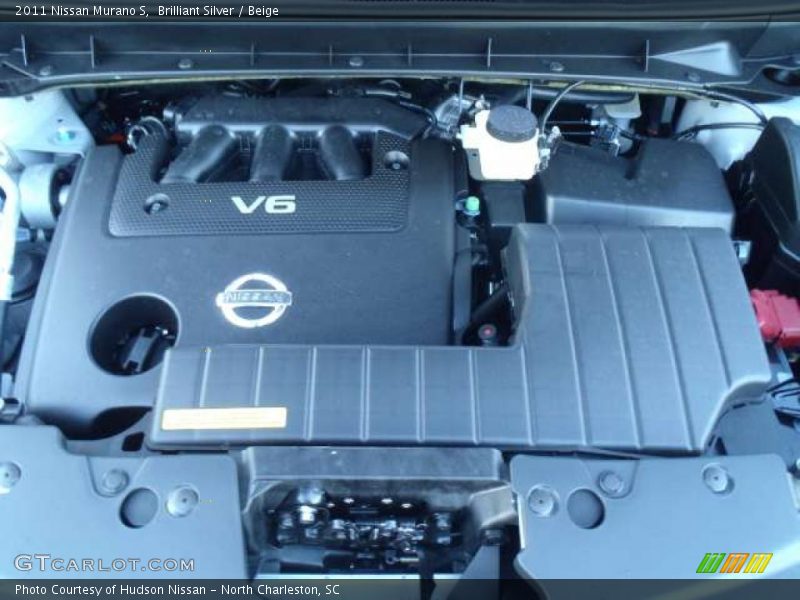 Brilliant Silver / Beige 2011 Nissan Murano S