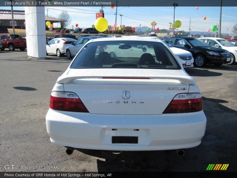White Diamond Pearl / Parchment 2002 Acura TL 3.2 Type S