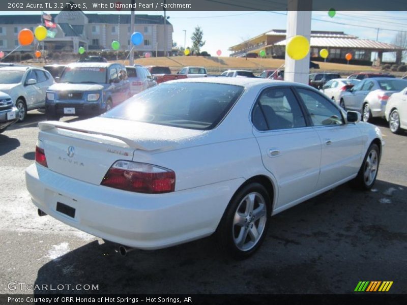 White Diamond Pearl / Parchment 2002 Acura TL 3.2 Type S