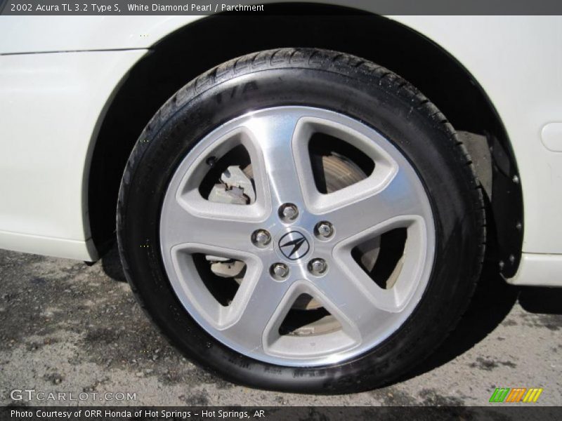 White Diamond Pearl / Parchment 2002 Acura TL 3.2 Type S