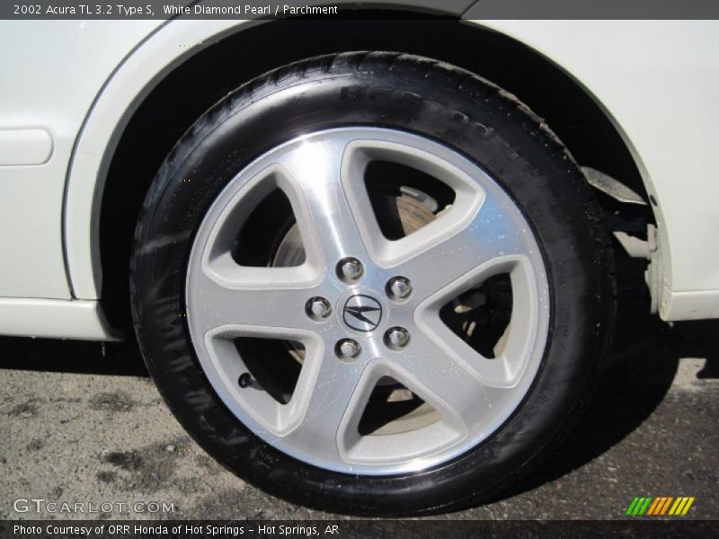 White Diamond Pearl / Parchment 2002 Acura TL 3.2 Type S