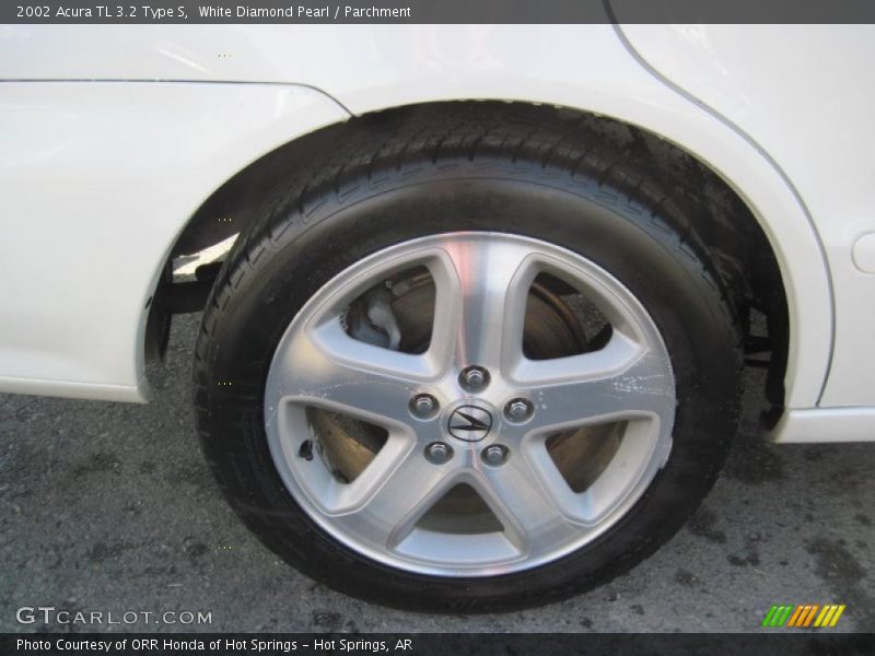 White Diamond Pearl / Parchment 2002 Acura TL 3.2 Type S